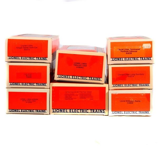 Lionel Lines 6-8380, 9849, 9492, 6214, 19303, 6313, 9239, 8690