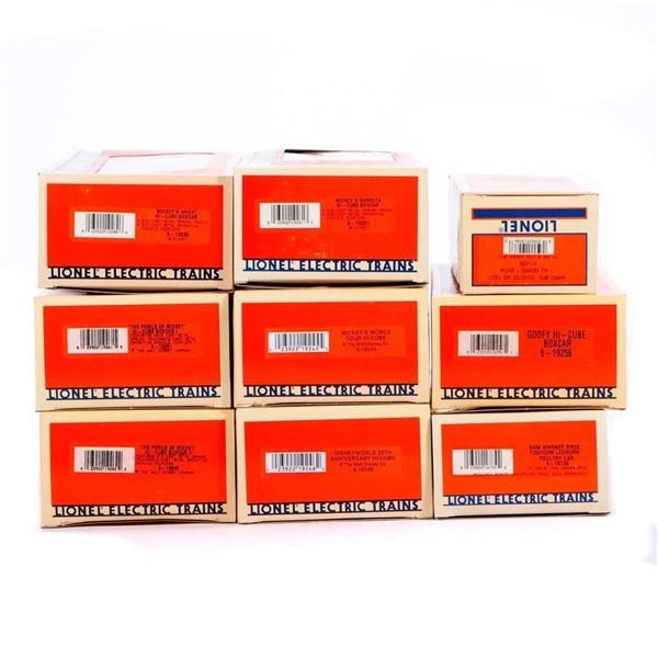 Lionel Disney Hi Cube Box Cars