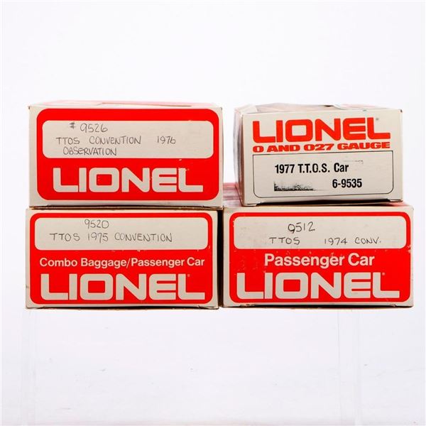Lionel TTOS Convention Passenger Cars