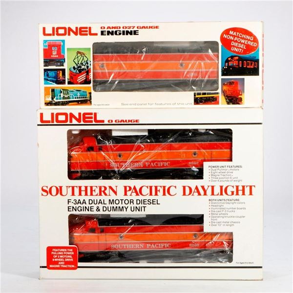 Lionel Southern Pacific Daylight F-3 A-B-A: 8260, 8261, 8262