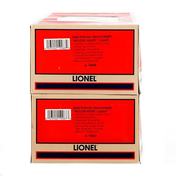 Lionel Pullman Heavyweights: 2543, 2544