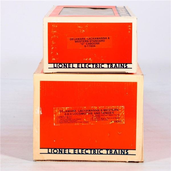 Lionel 6-18003 Lackawanna 4-8-4 Loco & Tender 6-17604 Caboose