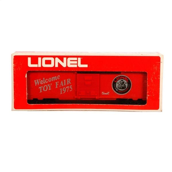 Lionel 1975 Toy Fair Box Car in MPC box.