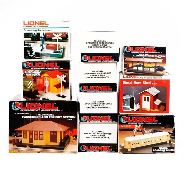Lionel Accessories - Station, Diner, Towers, Gatemen, Horn Shed