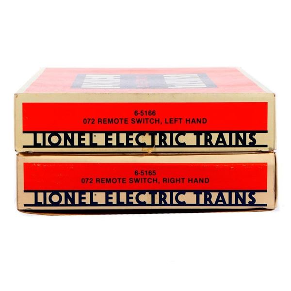 Lionel Pair 072 Remote Switches