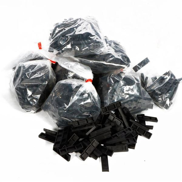 Ten bags of plastic ties for O gauge track.