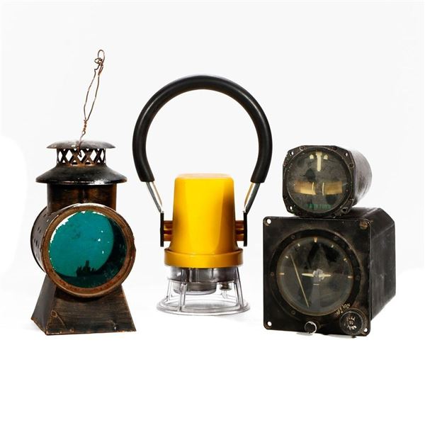 Railroad Lanterns and Aircraft Instruments
