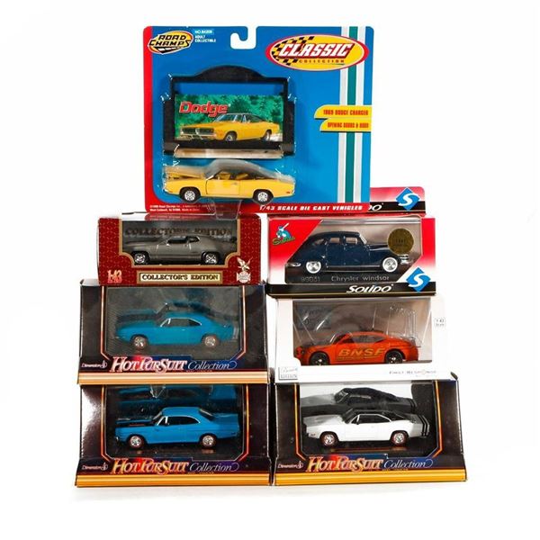 (7) "O" scale Model Automobiles