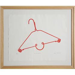 Jean Sariano, Acrobate, Intaglio Etching with Aquatint