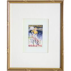 Gigolette Ambigucomique, Framed Print