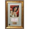 Image 1 : Ava Gardner, Signed Check with Photograph