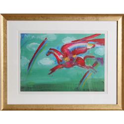 Peter Max, Bluegrass Pegasus, Poster