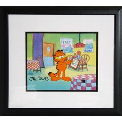 Jim Davis, Garfield Italian Restaurant, Cel