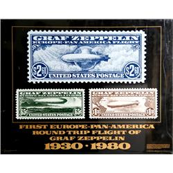 Graf Zeppelin Stamps, Poster