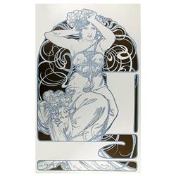 Alphonse Mucha, Handmaiden, Print