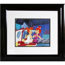 Hanna Barbera, Wilma and Pebbles Flintstone, Sericel 