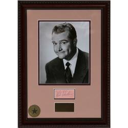 Red Skelton Photograph with Autograph