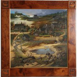 Charles Wysocki, Olde Nantucket, Print on Canvas