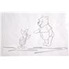 Image 2 : Disney, Piglet and Pooh, Cel with Drawing
