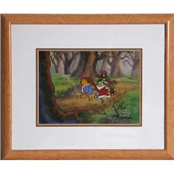 Disney, Pooh and the Blustery Day, Cel and Drawing
