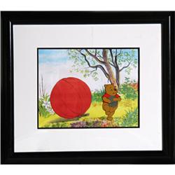 Disney, Pooh Running with the Honey, Cel and Drawing