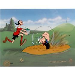 Popeye and Olive Oyl - Day at Golf, Procel