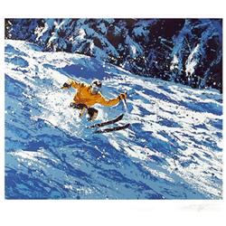 Harry Schaare, Skiier, Lithograph