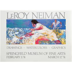Leroy Neiman, Springfield Museum of Fine Arts, Poster