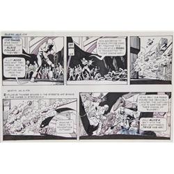 Gil Kane & Archie Goodwin, Star Hawks, Ink Drawing 