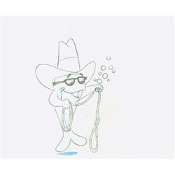 Tom Rogers, Starkist Tuna, Pencil Drawing