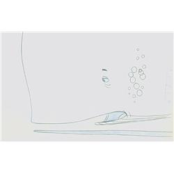 Tom Rogers, Starkist Tuna Whale, Pencil Drawing