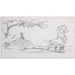 Disney, The Lion King 2, Colored Pencil Drawing