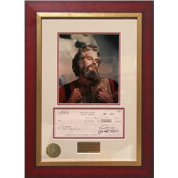 Charlton Heston, Photograph Autograph Check
