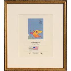 Peter Max, United Nations, Lithograph 