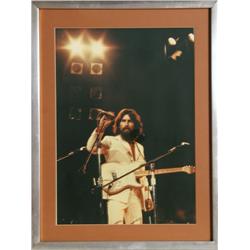 George Harrison Concert Photograph