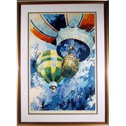 Wayland Moore, Hot Air Balloon, Serigraph 