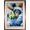 Image 1 : Wayland Moore, Hot Air Balloon, Serigraph 