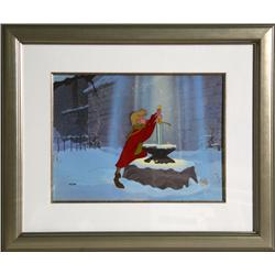 Disney, Wart Pulling the Sword from the Stone, Sericel
