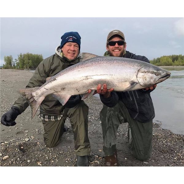 Alaska Guided Salmon Fishing Trip