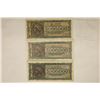 Image 1 : 3-1944 GREECE 5 MILLION DRACHMA BILLS