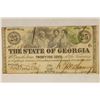 Image 1 : 1863 STATE OF GEORGIA 25 CENT FRACTIONAL CURRENCY