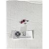 Image 1 : Natural Gemstones 8.08 ct. Various sizes and cuts, Ruby, White Sapphire