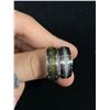 Image 2 : Sz 8.5 & Sz 10 Silver tone Rings