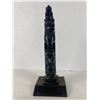Image 2 : 2 Decorative Vintage totem poles 11" & 6" Tall