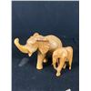 Image 2 : Decoartive Lot of Wooden and Porcelain Animals