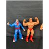 Image 2 : Nice Lot of 1980s Plastic Wrestles, Approx 8' Tall