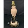 Image 2 : 2 Antique Brass Lamps w/ Original Patina