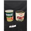 Image 1 : Vintage Nabob Red Plum Jam and Coffee Cans