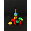 Image 8 : Vintage GE Heat Lamp Bulb (Great Graphics) & Vintage "Polly Parrot" Stacking Toy, Nice Graphics
