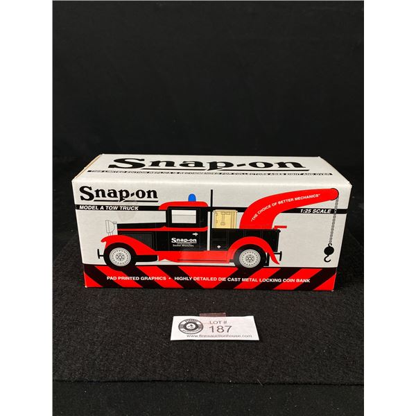 1930'3 Ford Model 'A" Snap On Tools Die Cast Tow Truck